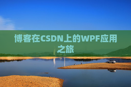 博客在CSDN上的WPF应用之旅